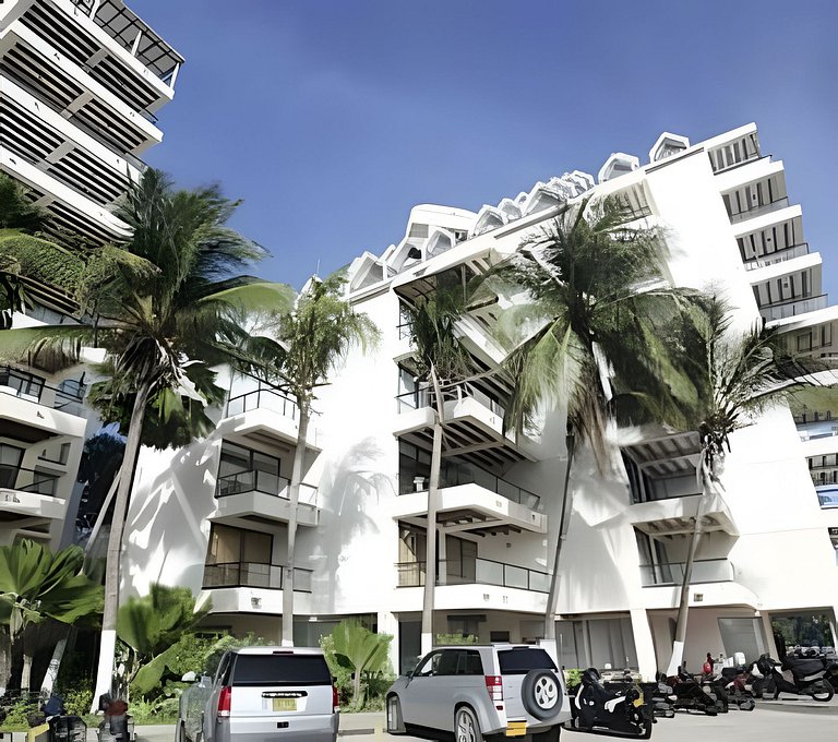 Apartamento en San Andrés frente al mar, piscina