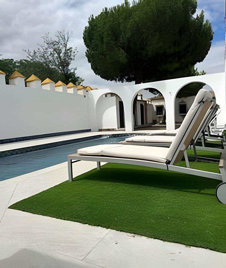 Casa campestre con piscina en Cortijo las cruces.