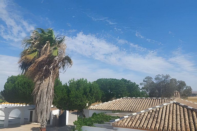 Casa campestre con piscina en Cortijo las cruces.