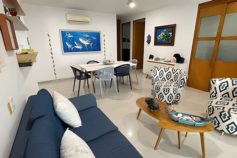 Apartamento en Cartagena frente al mar con piscina