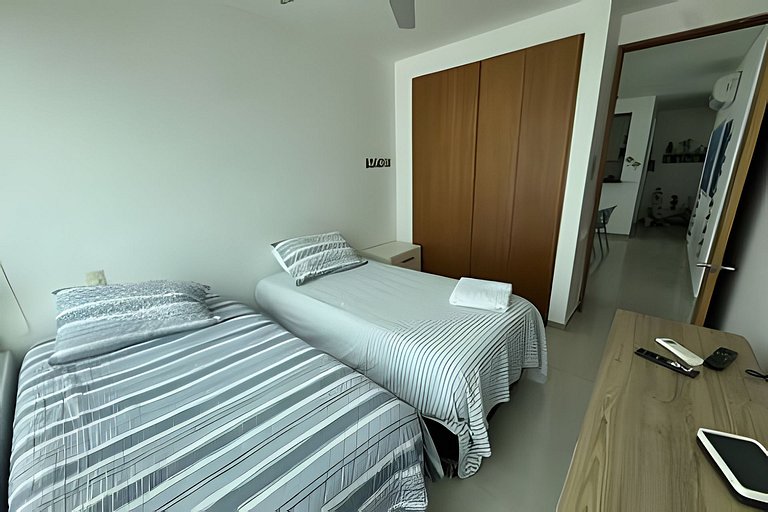 Apartamento en Cartagena frente al mar con piscina