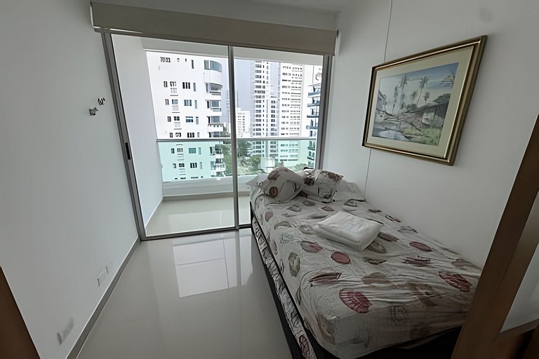 Apartamento en Cartagena frente al mar con piscina