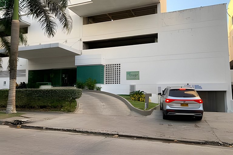 Apartamento en Cartagena frente al mar con piscina