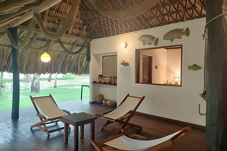 Villa independiente con playa privada en el Calao