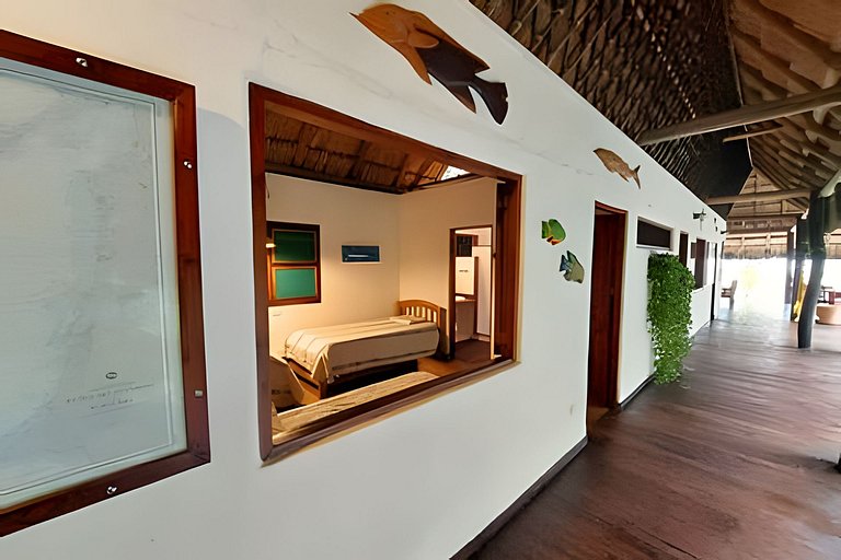 Villa independiente con playa privada en el Calao