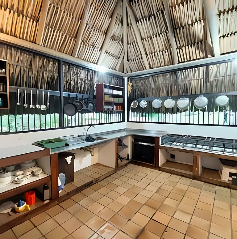 Villa independiente con playa privada en el Calao