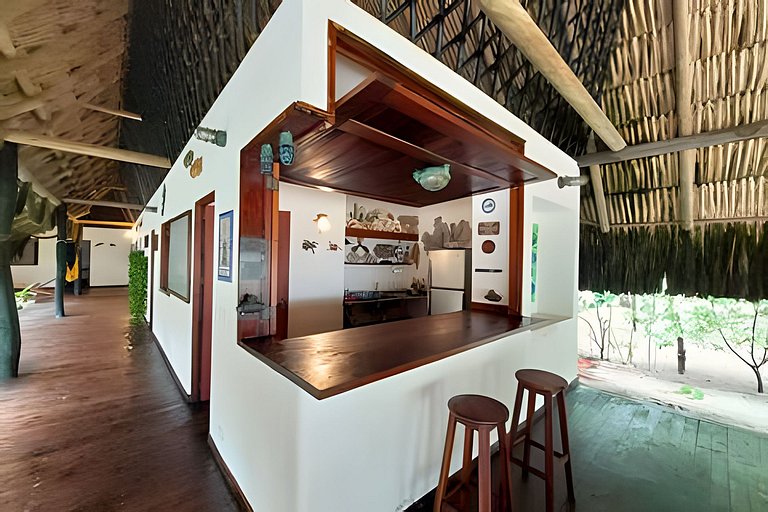 Villa independiente con playa privada en el Calao