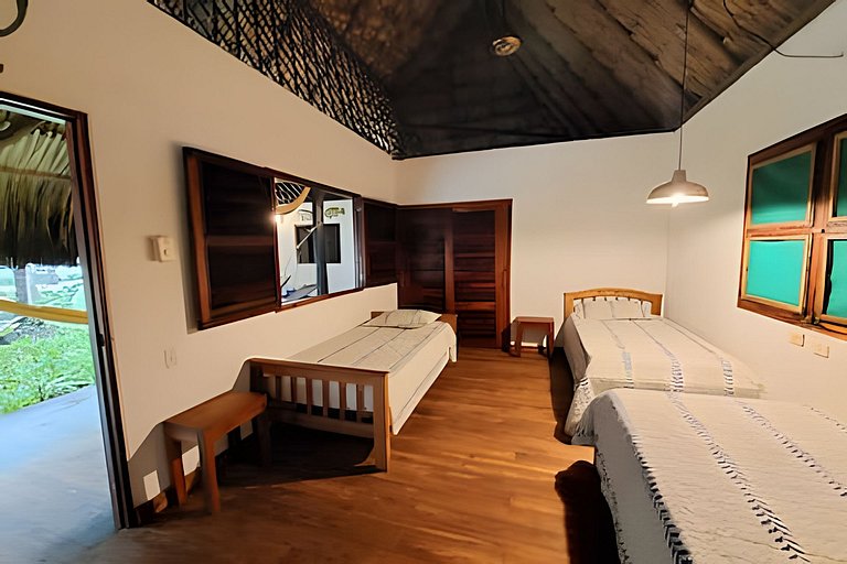 Villa independiente con playa privada en el Calao