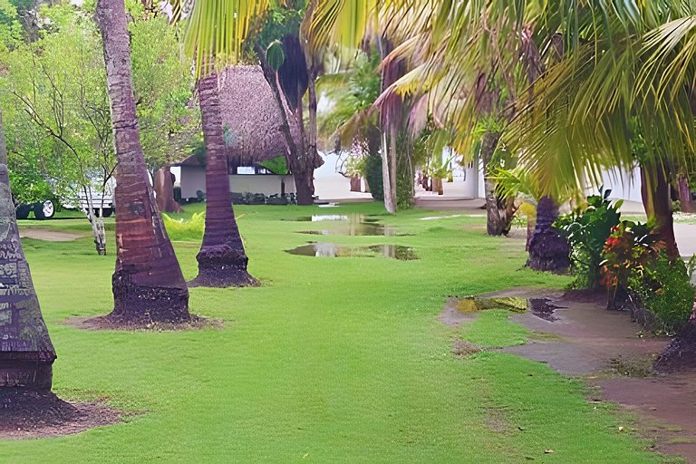 Villa independiente con playa privada en el Calao