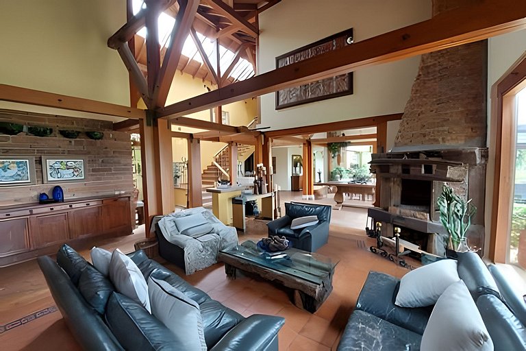 Villa con espectacular vista y chimenea en La Ceja