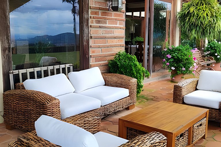 Villa con espectacular vista y chimenea en La Ceja