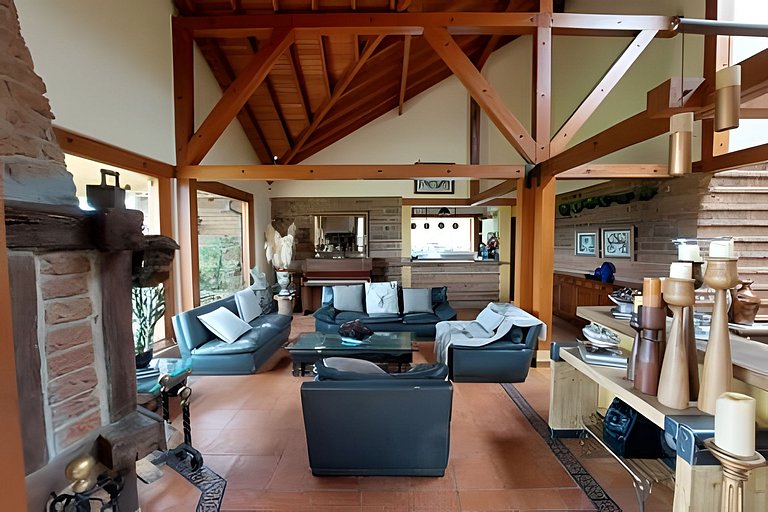 Villa con espectacular vista y chimenea en La Ceja