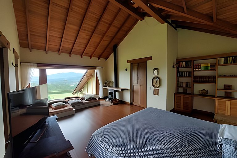 Villa con espectacular vista y chimenea en La Ceja