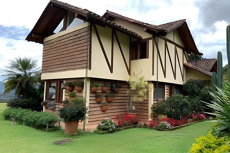 Villa con espectacular vista y chimenea en La Ceja