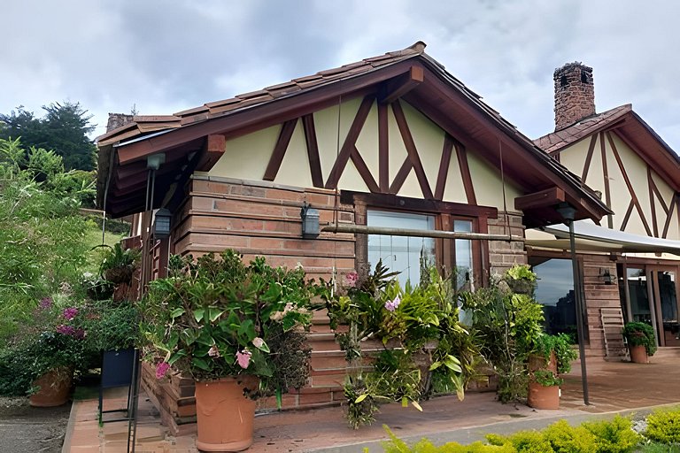 Villa con espectacular vista y chimenea en La Ceja