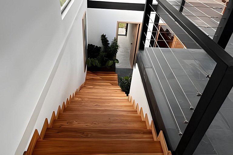 Villa frente a la represa vista a piedra del peñol