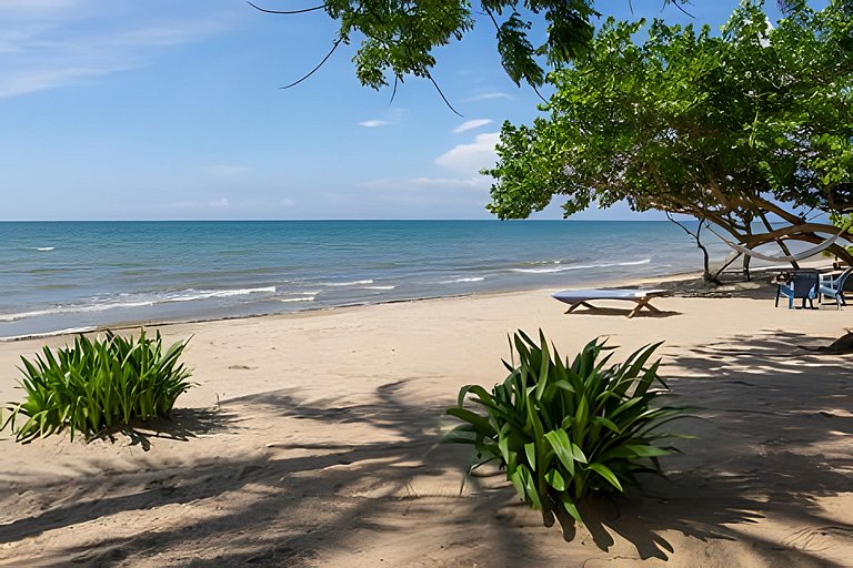 Villa frente al mar en playa el Calao, San Antero