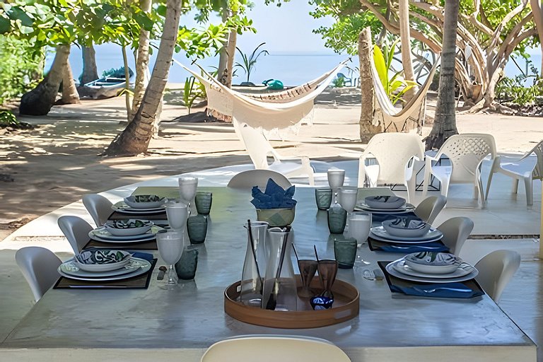 Villa frente al mar en playa el Calao, San Antero