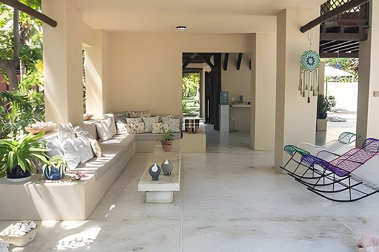 Villa frente al mar en playa el Calao, San Antero