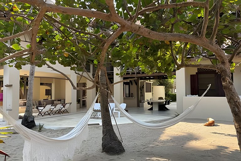 Villa frente al mar en playa el Calao, San Antero