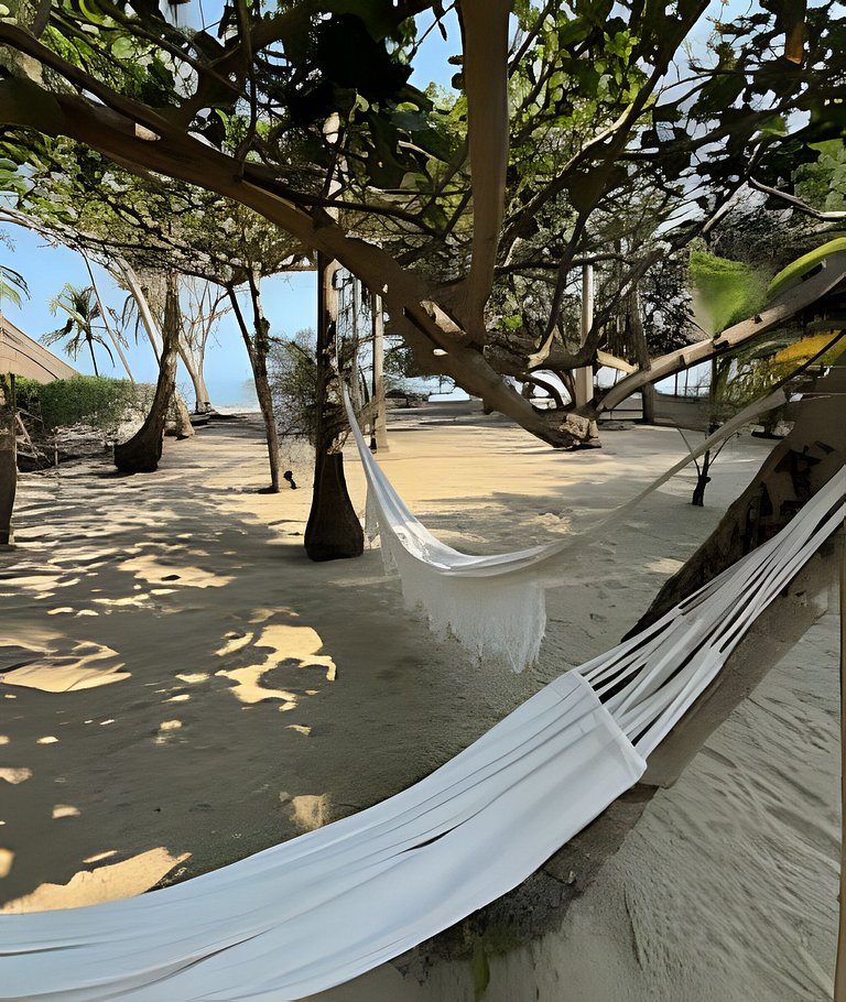 Villa frente al mar en playa el Calao, San Antero