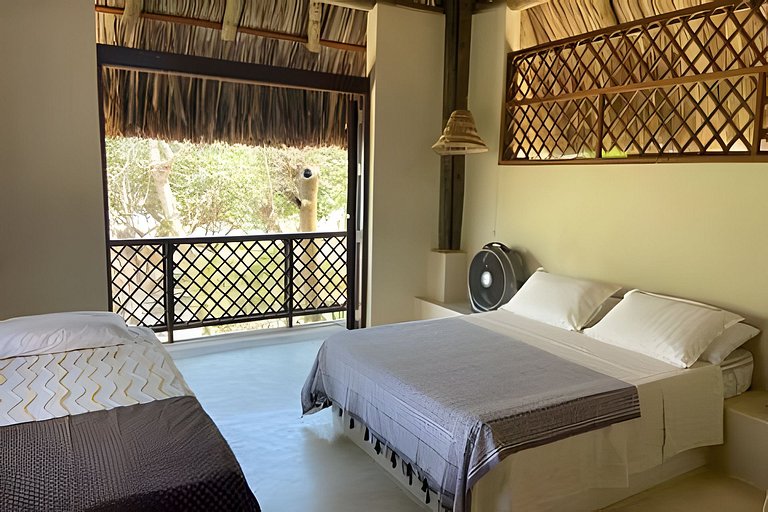 Villa frente al mar en playa el Calao, San Antero