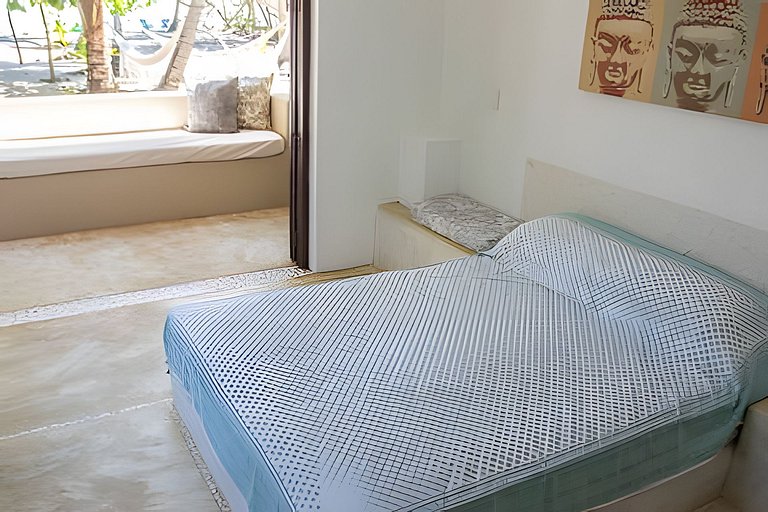 Villa frente al mar en playa el Calao, San Antero