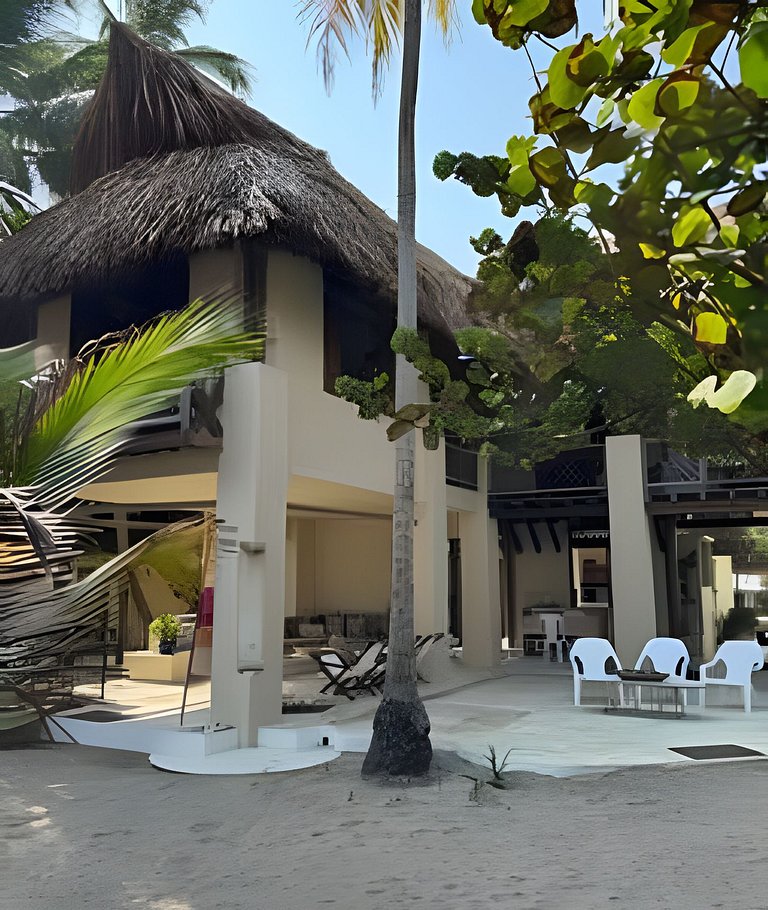 Villa frente al mar en playa el Calao, San Antero