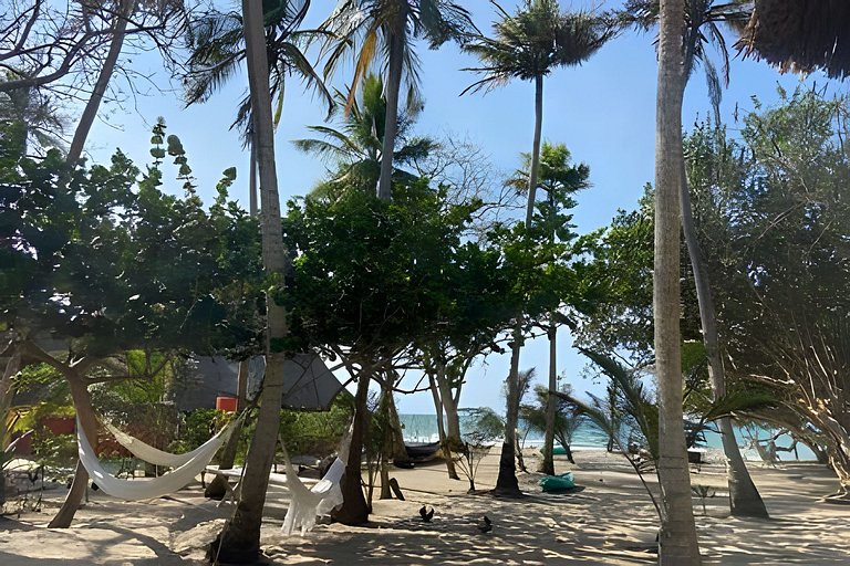 Villa frente al mar en playa el Calao, San Antero