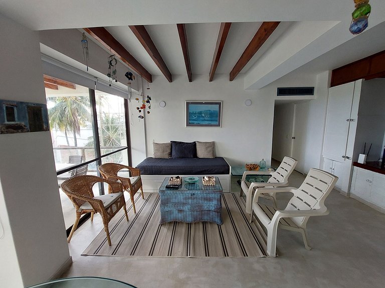 Apartamento en San Andrés frente al mar, piscina