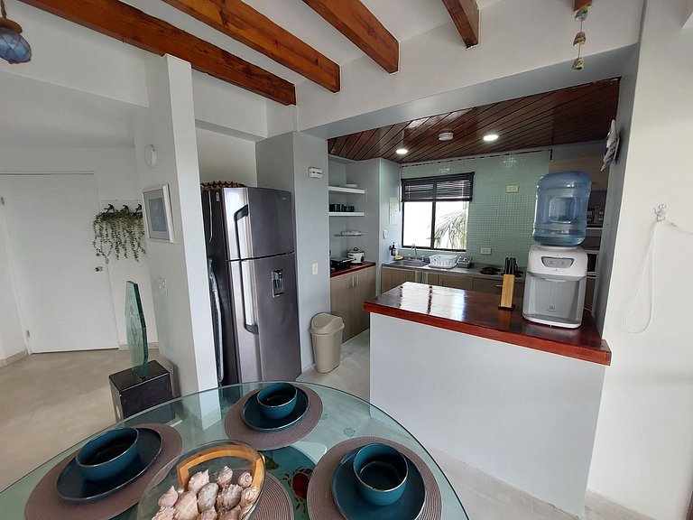 Apartamento en San Andrés frente al mar, piscina