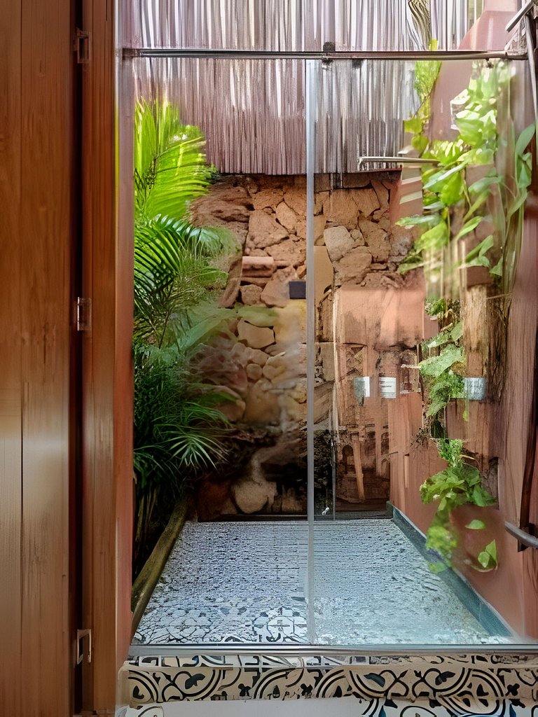 Habitación privada Azul  en Las Dunas Beach House